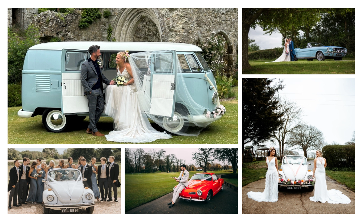 Something Blue Car Hire image collage