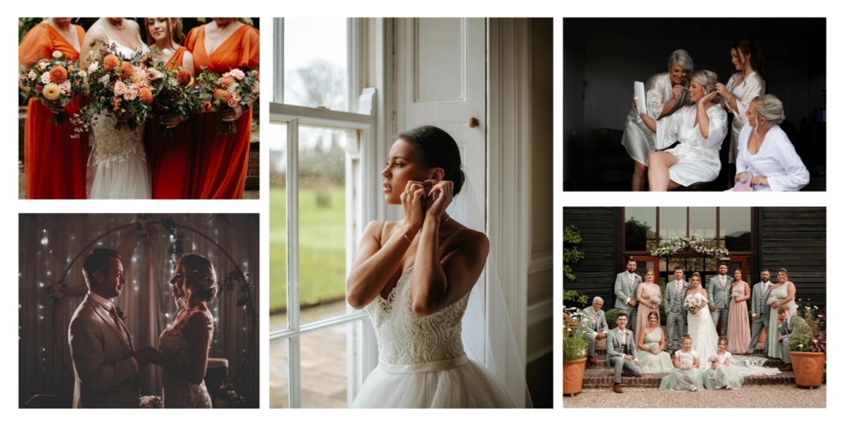 Raksmey Photography wedding photos collage